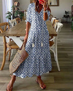 BOHO MIDI-JURK VOOR DAMES