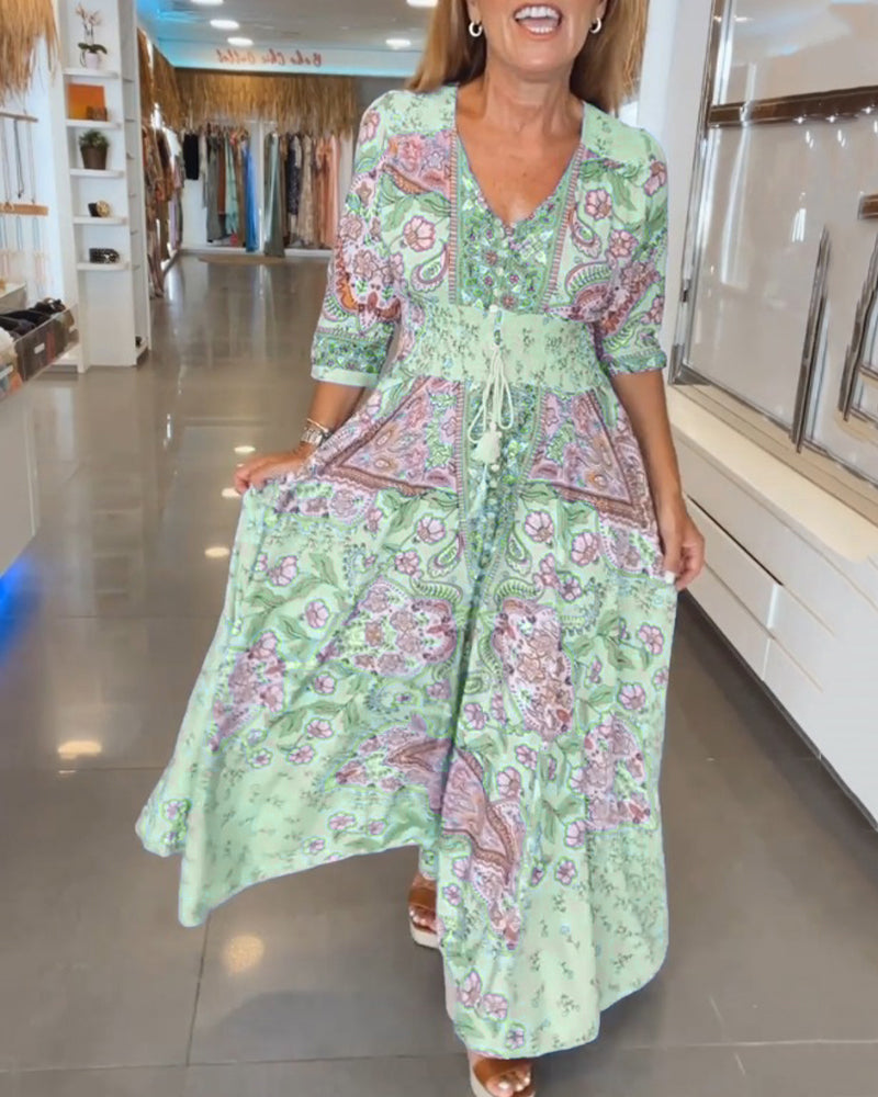 MAXI-PRINTJURK VOOR DAMES