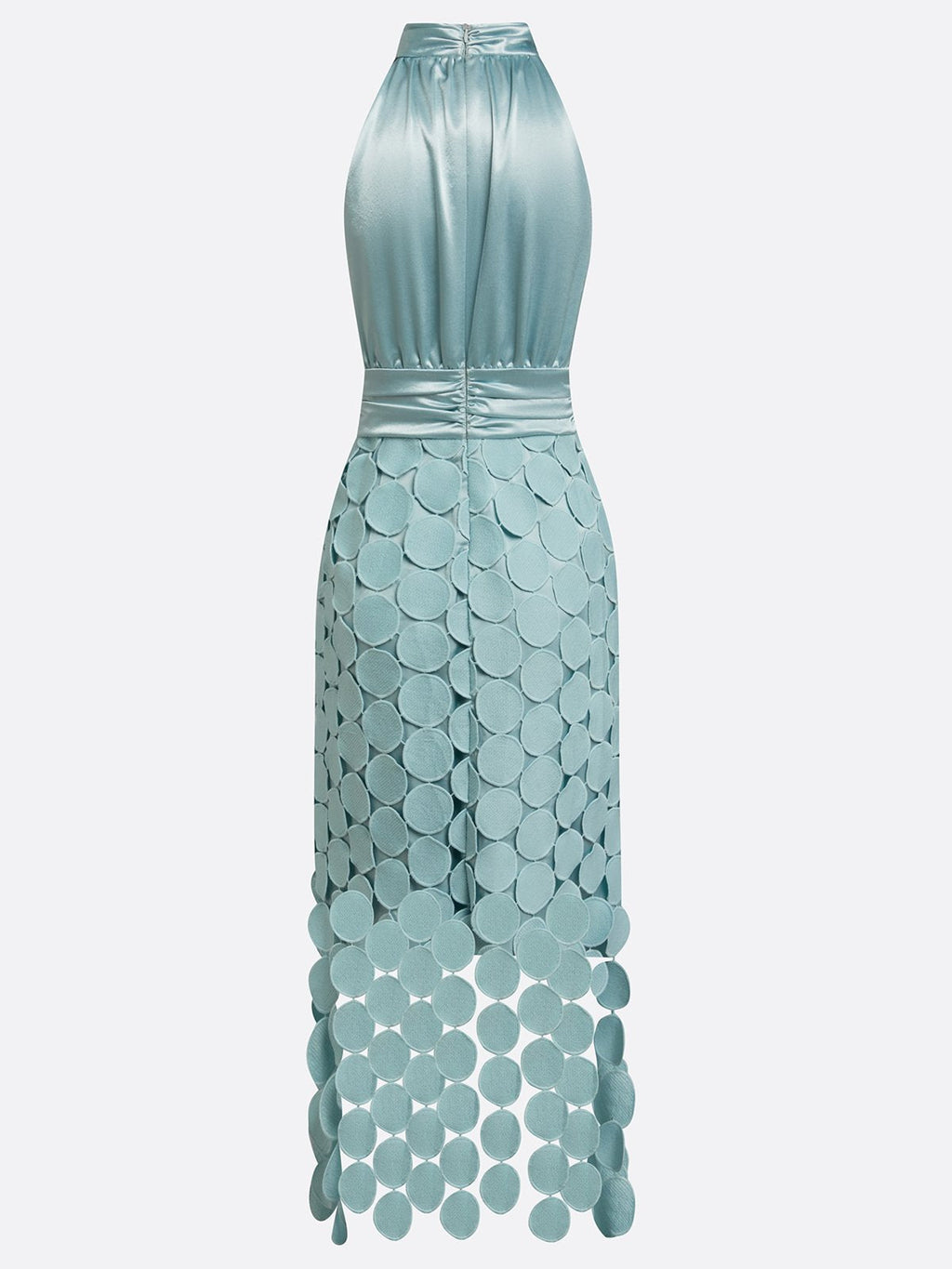 MIDIDRESS CHIQUE MET HALTERKOL VOOR VROUWEN