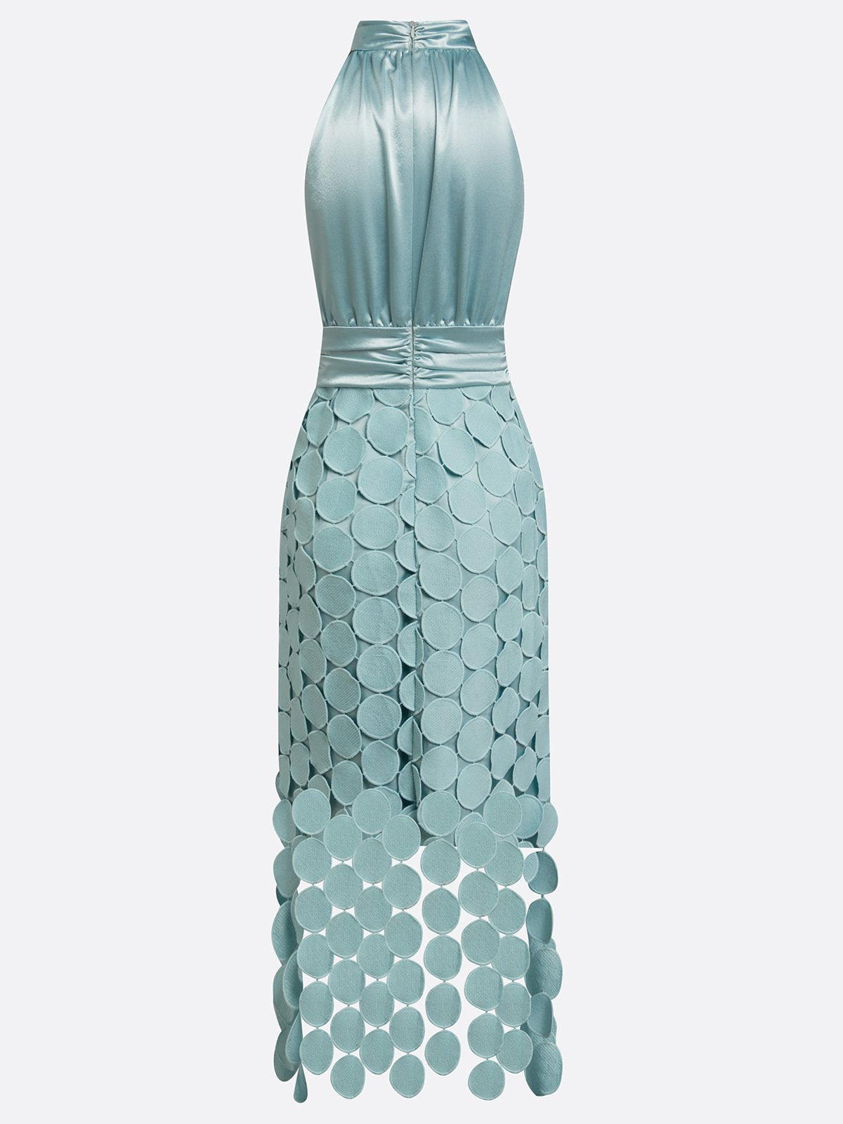 CHIQUE MIDIJURK MET HALTERHALS VOOR DAMES