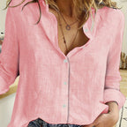 Damesblouse met losse pasvorm