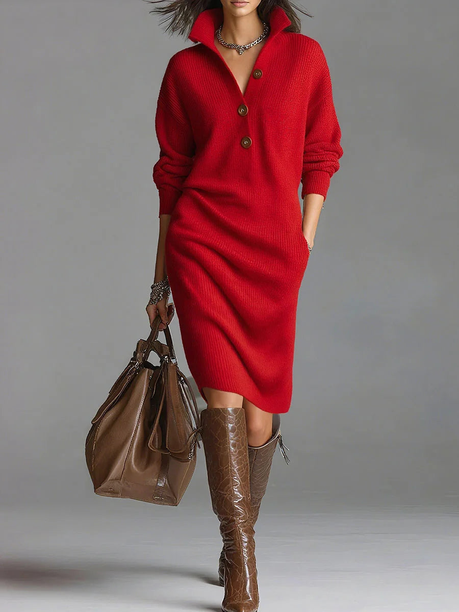 MIDILANGE RIBBELJURK VOOR DAMES