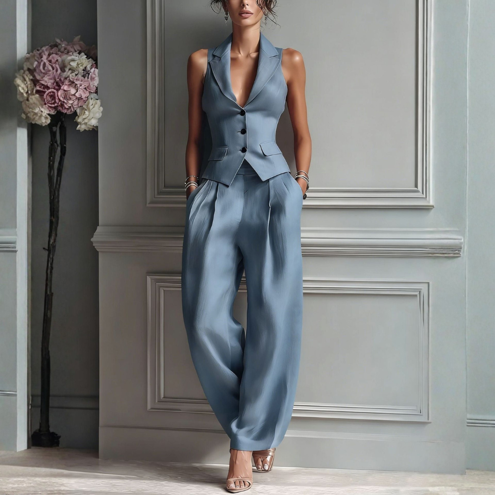 ELEGANTE TWEEDELIGE SET VOOR DAMES