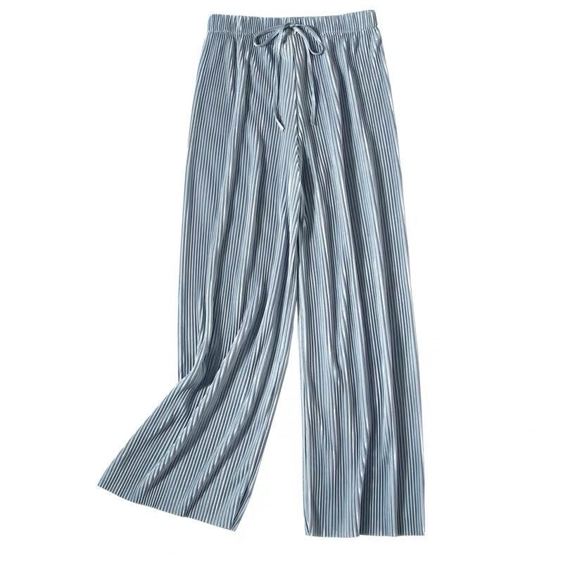 BREDE PANTALON MET PLOOIEN VOOR DAMES