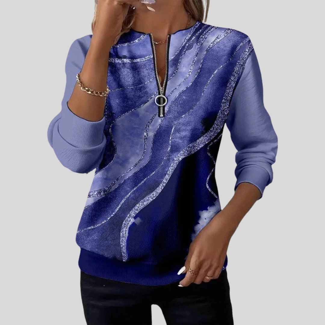 Mirjam | Trui met retroprint