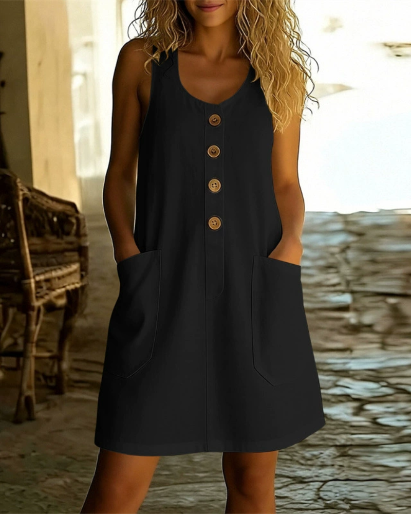ZOMERJURK MET KNOPEN VOOR DAMES