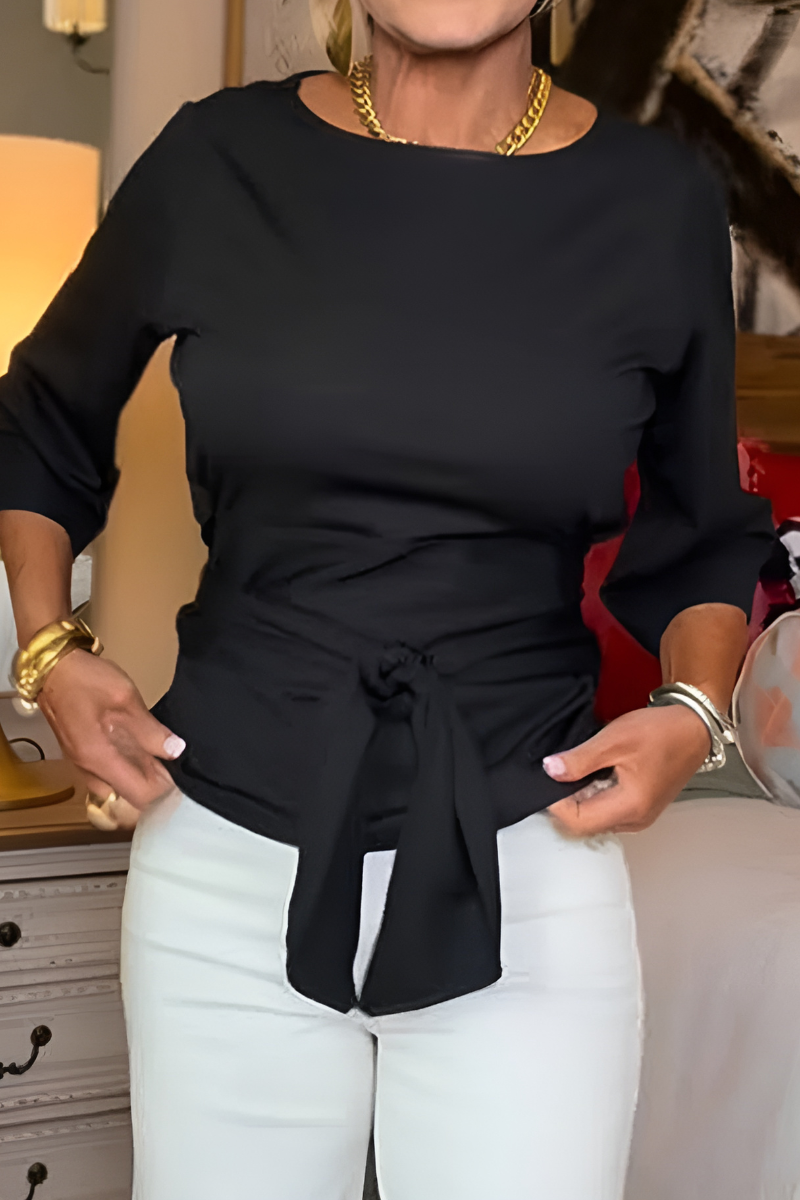 TOP MET Knoop IN DE TAILLE VOOR DAMES