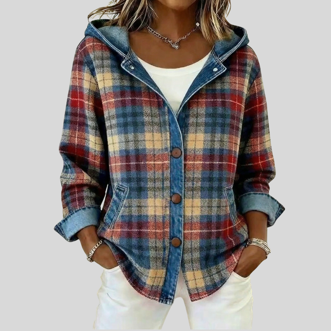 Hildred™ | Gevoerde Geruite Shacket