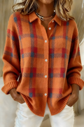 Camille | Geruite Cardigan