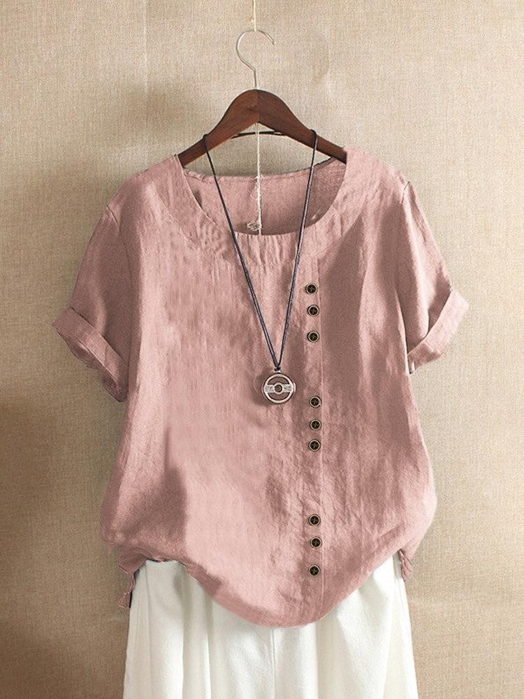 Katoenen blouse voor dames