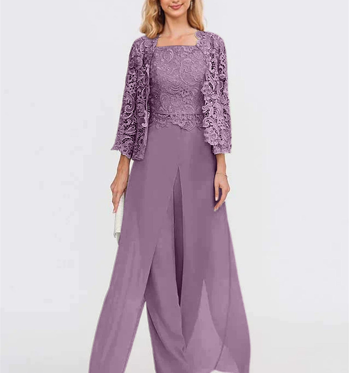 ELEGANTE CHIFFON BROEKENSET VOOR DAMES