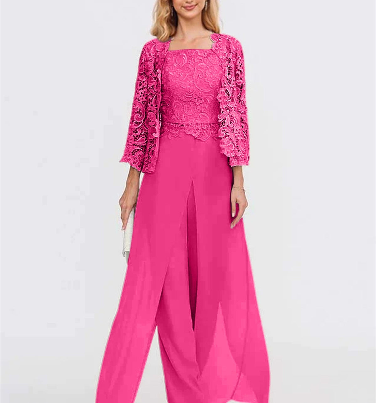 ELEGANTE CHIFFON BROEKENSET VOOR DAMES