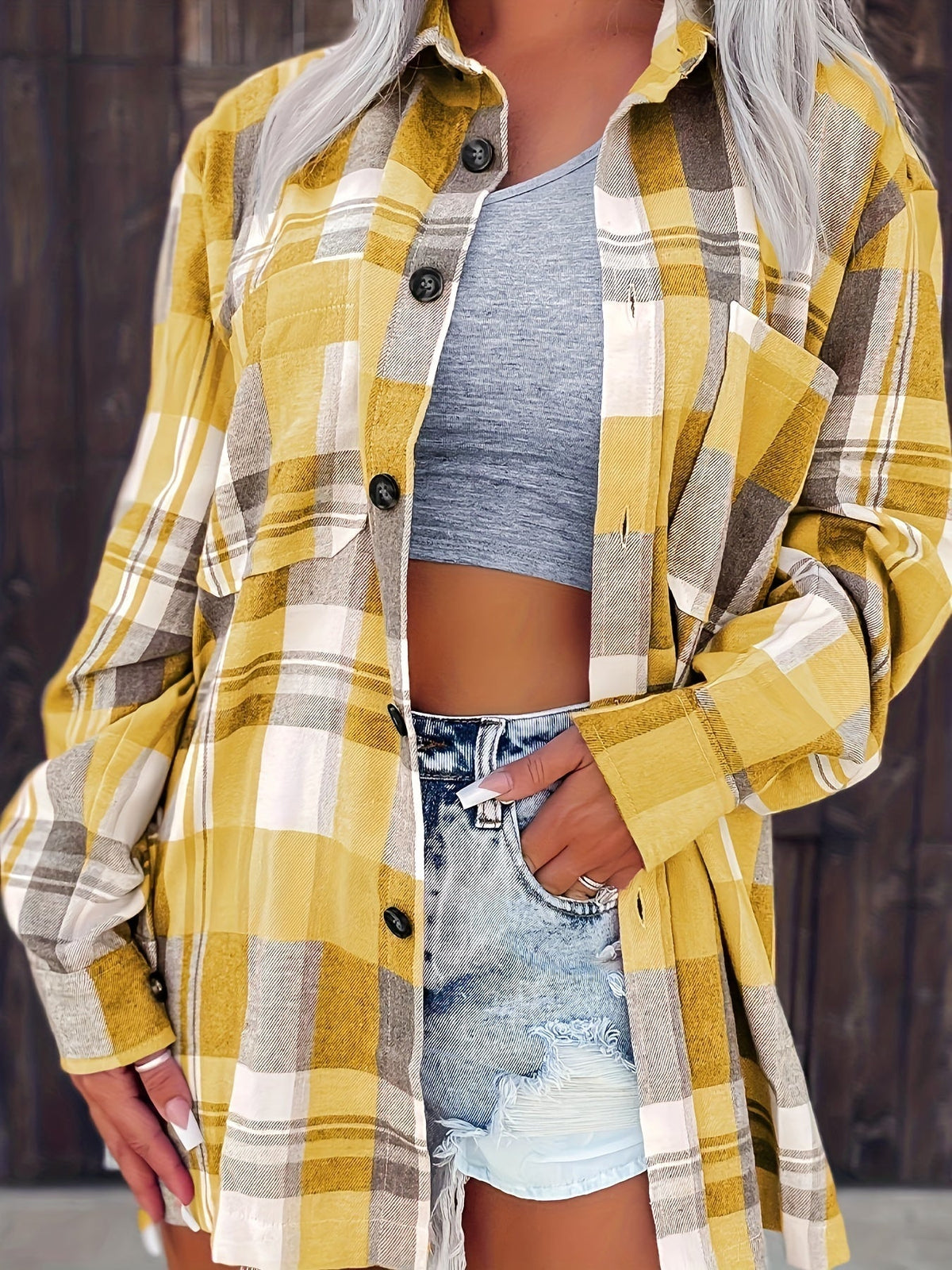 ZOMERBLOUSE MET LANGE MOUWEN VOOR DAMES