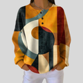 Bexmore™ | Geometrisch Patroon Sweatshirt