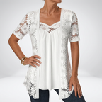 Damesblouse van kant
