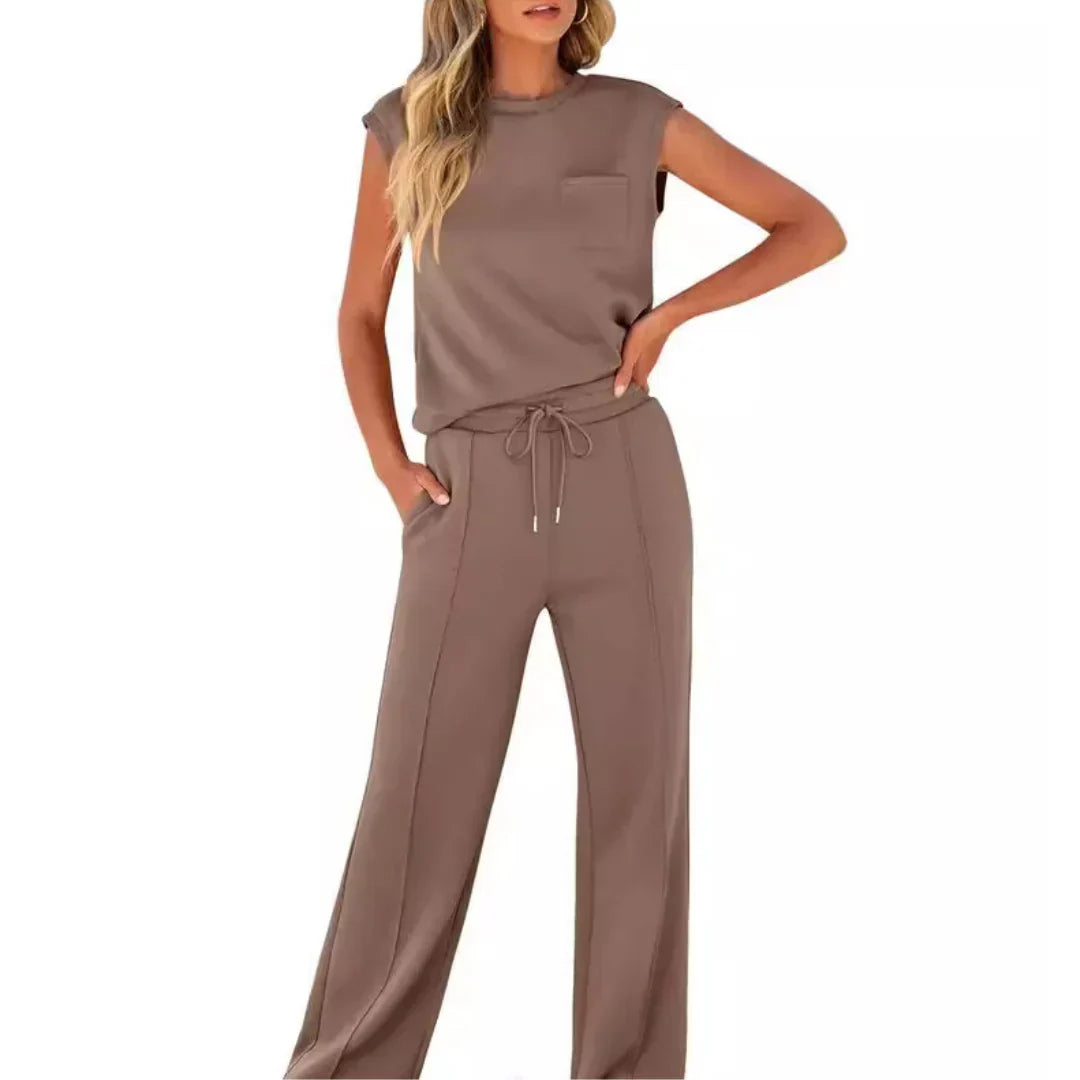 ZOMERSET MET BIJPASSENDE TOP EN BROEK VOOR DAMES