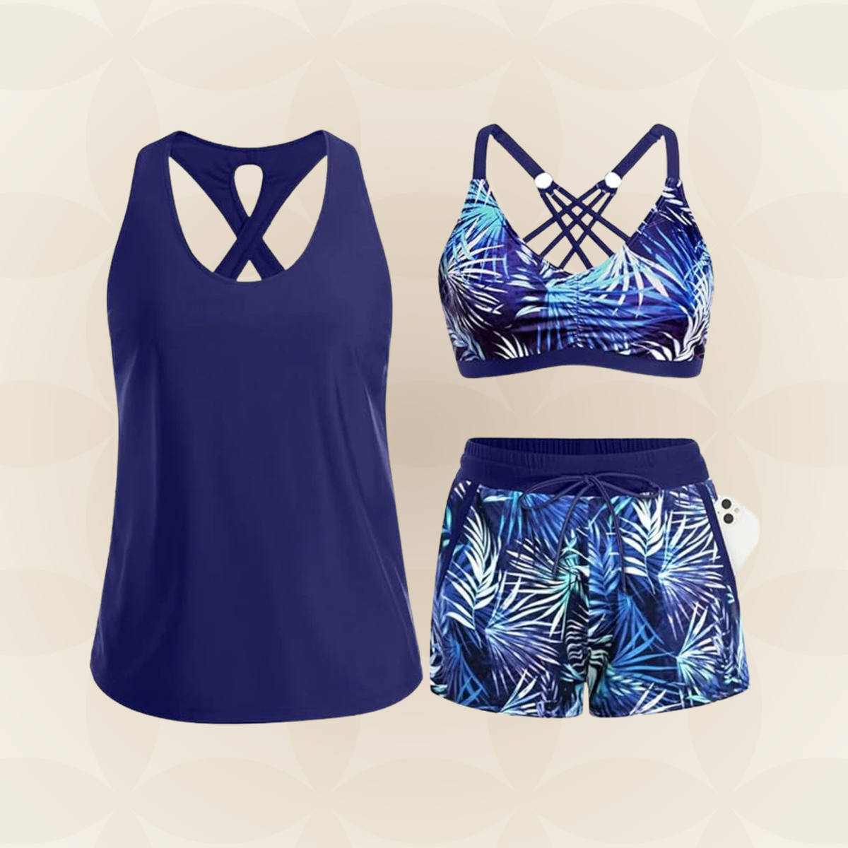DRIEDELIGE BIKINISETS VOOR DAMES