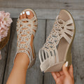 SANDALEN MET WEDGEHAK VOOR VROUWEN