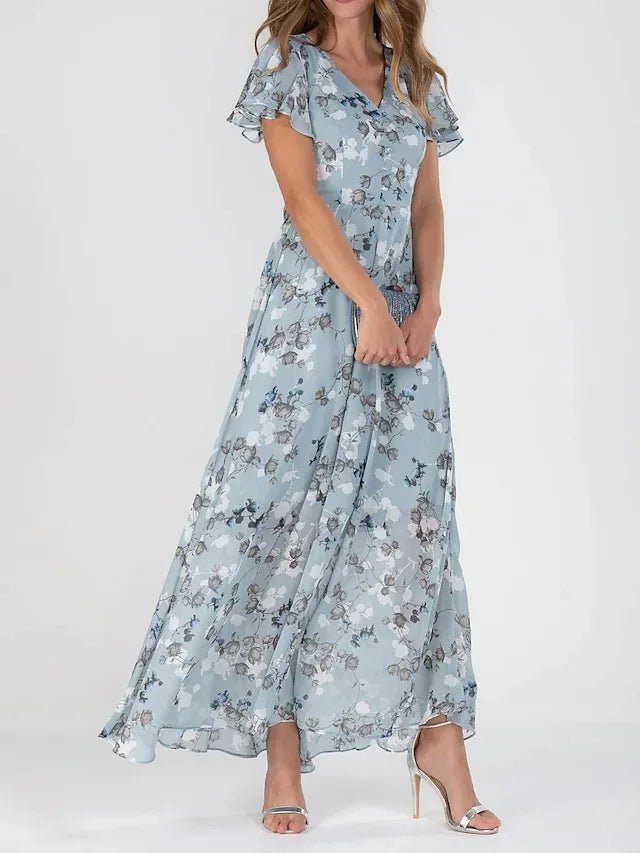 ZOMERBLOEMEN MAXIJURK VOOR DAMES