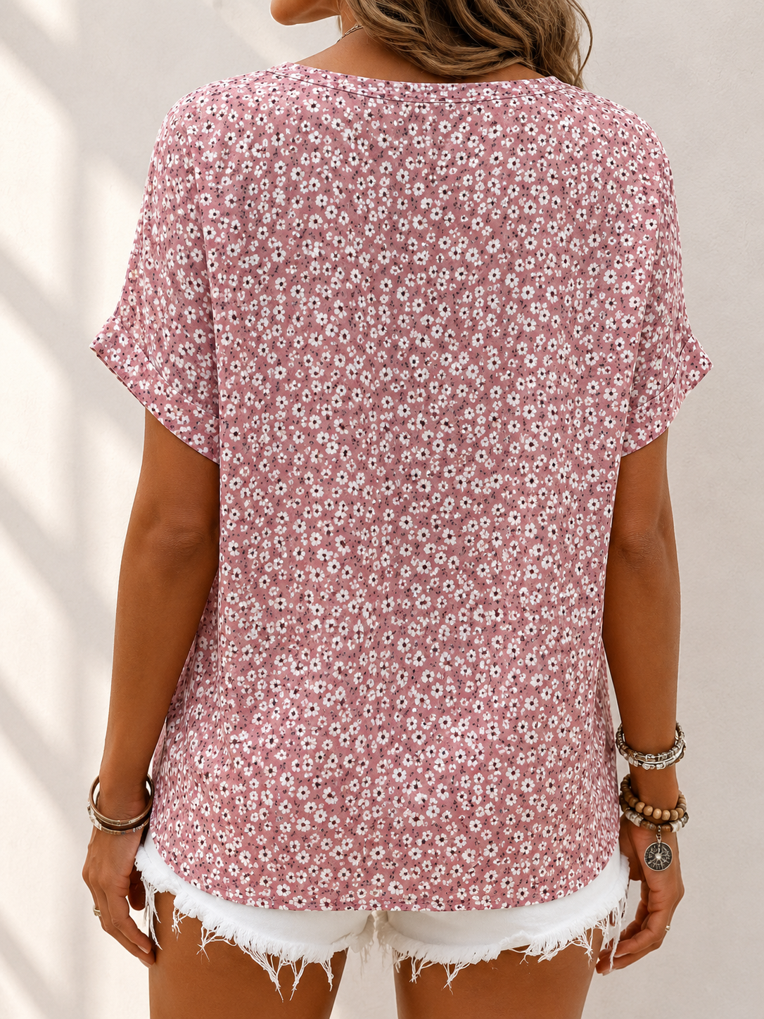 Bloemige chique blouse voor dames