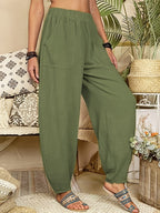 DRAPE DAGELIJKSE BROEK VOOR DAMES