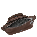 Longchamp Le Pliage Mini Leather Bag – Mokka