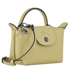 Longchamp Le Pliage Mini Leather Bag – Pistache