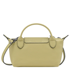 Longchamp Le Pliage Mini Leather Bag – Pistache