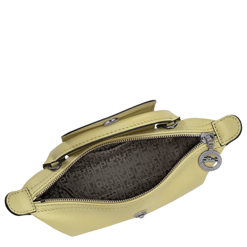 Longchamp Le Pliage Mini Leather Bag – Pistache