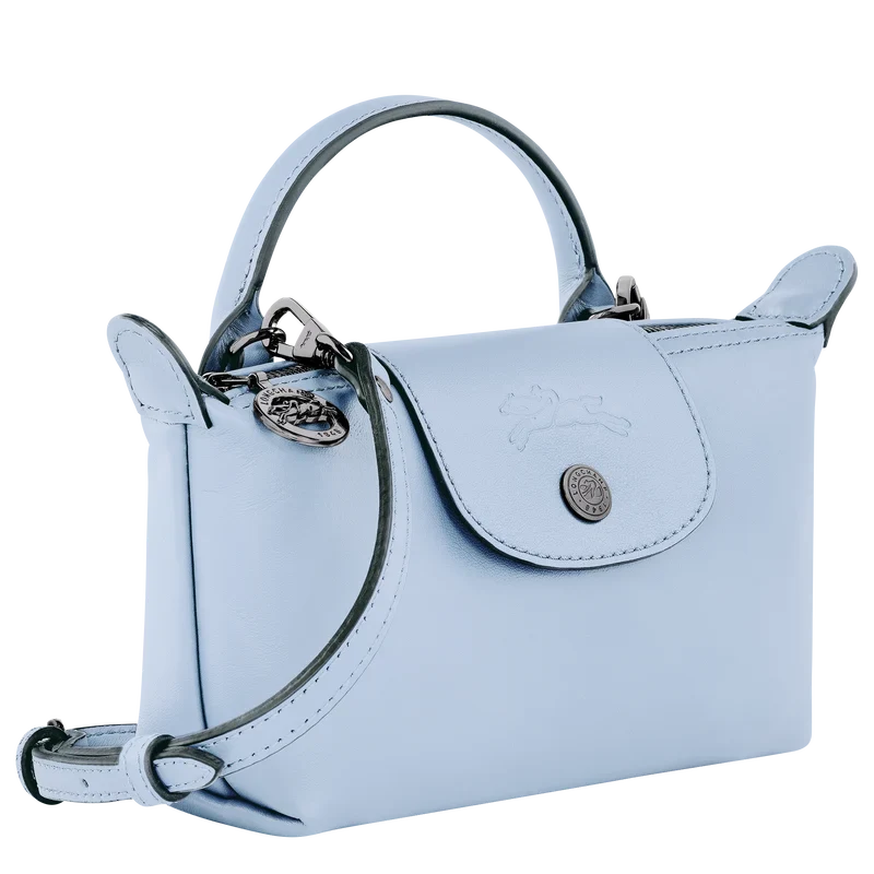 Longchamp Le Pliage Mini Leather Bag – Wave