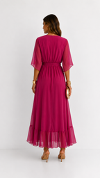 VOUWJURK VAN CHIFFON VOOR VROUWEN