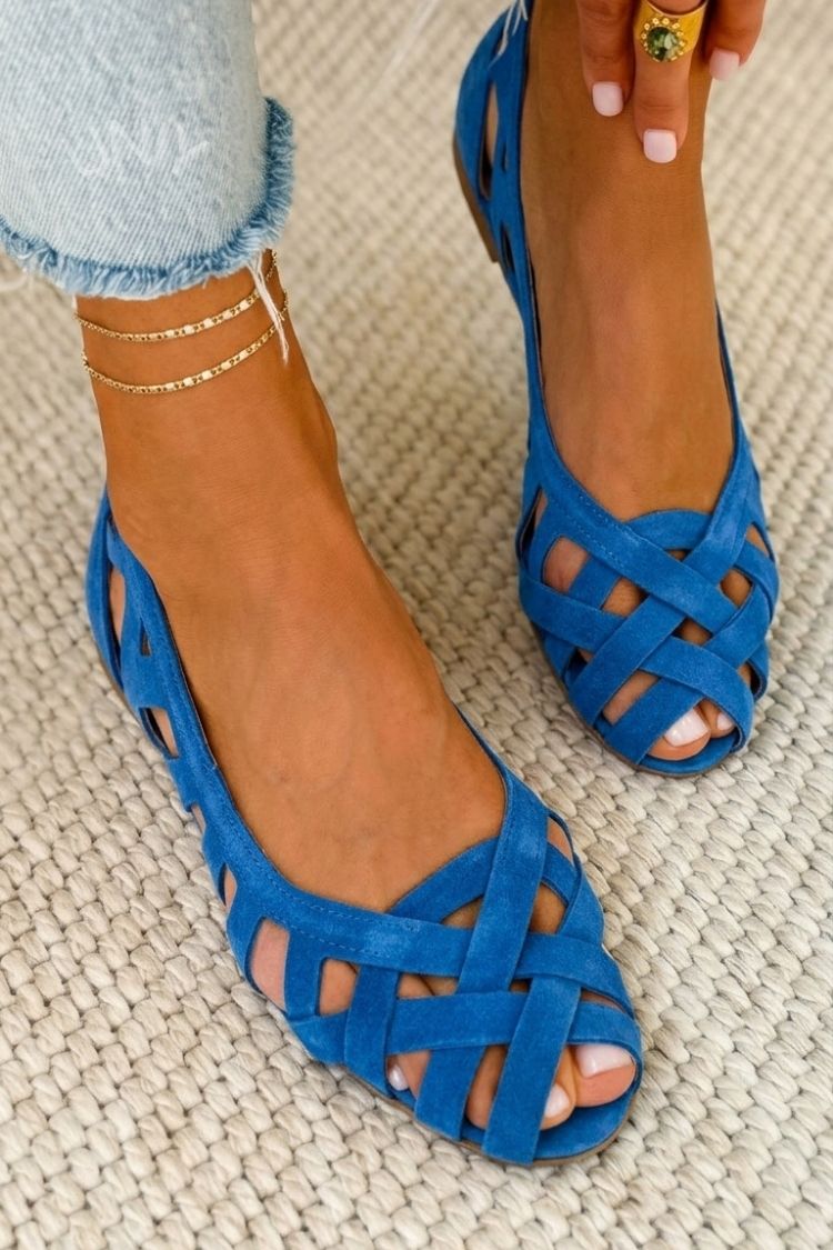 GEWEVEN ZOMERSANDALEN VOOR DAMES