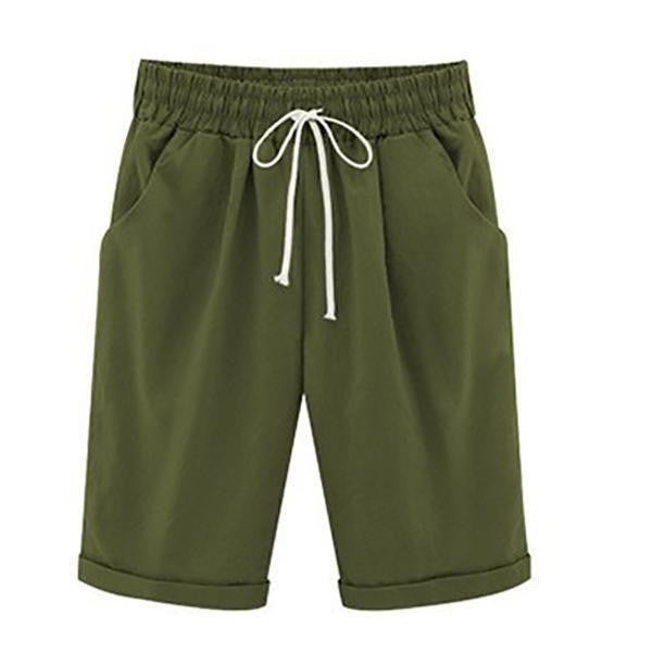 TIJDLOZE KATOENEN SHORTS VOOR DAMES