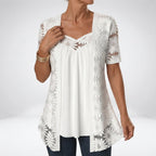 Damesblouse van kant