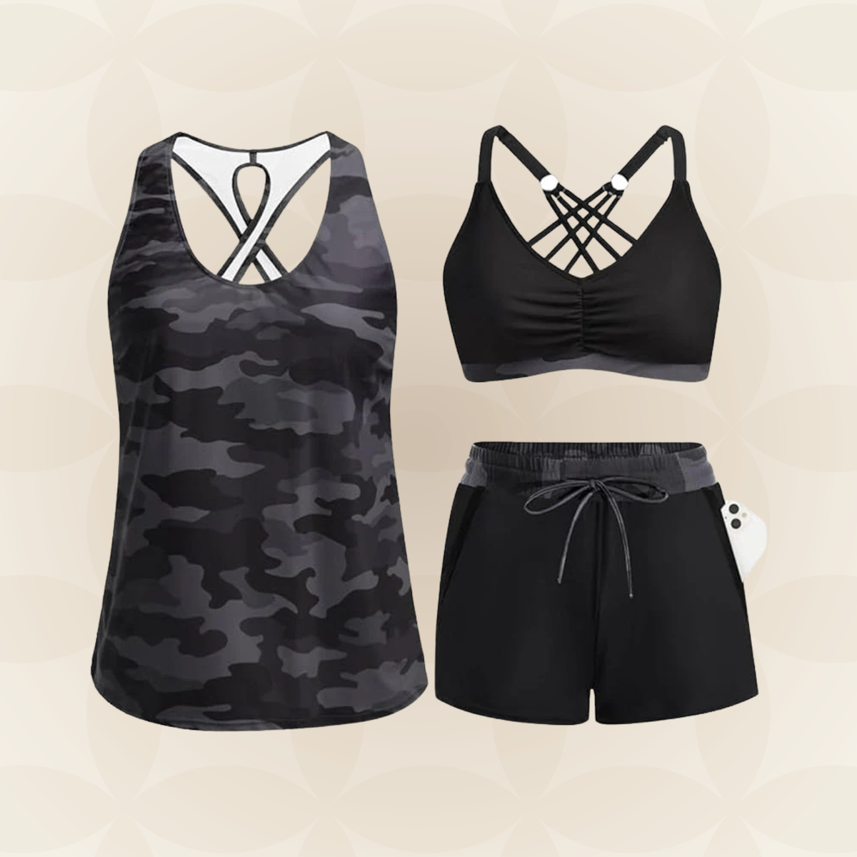 DRIEDELIGE BIKINISETS VOOR DAMES