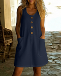 ZOMERJURK MET KNOPEN VOOR DAMES