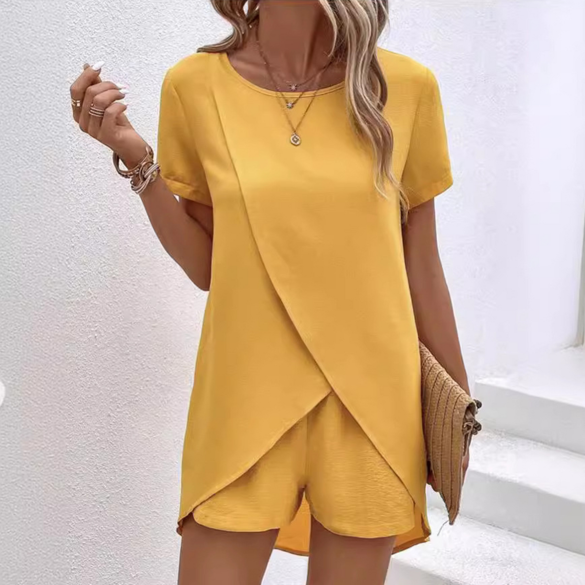 ZOMER CO-ORD SET VOOR DAMES