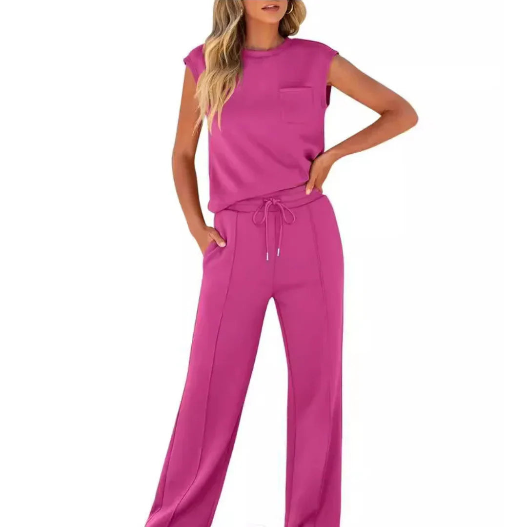 ZOMERSET MET BIJPASSENDE TOP EN BROEK VOOR DAMES