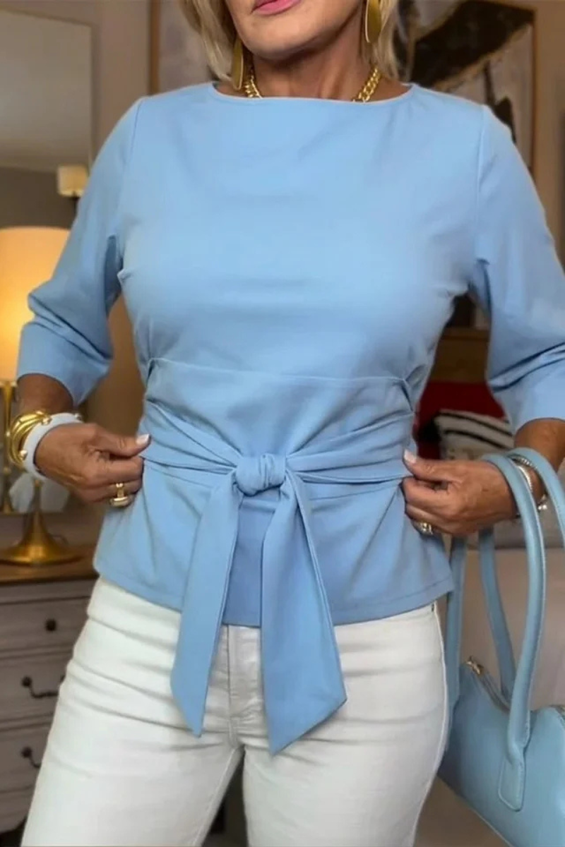 MINIMALISTISCHE CHIQUE BLOUSE VOOR DAMES