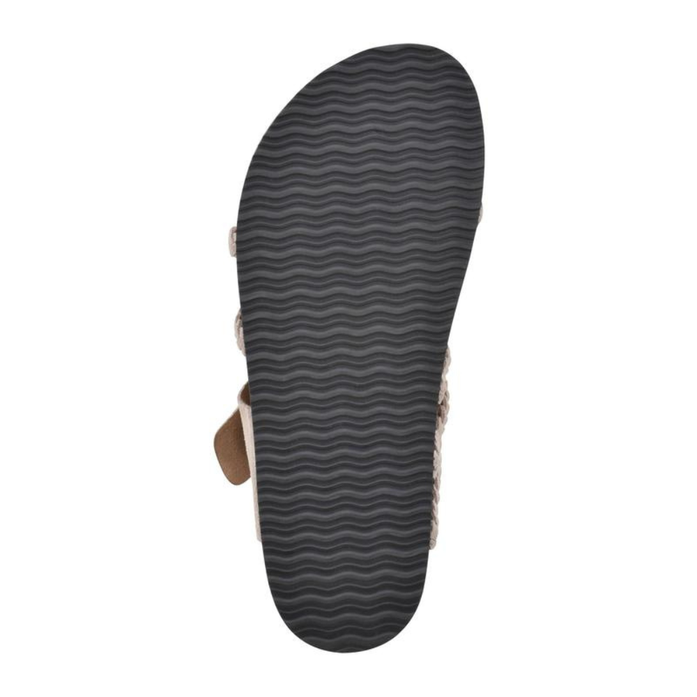 GEVLOCHTEN KURK SANDALEN VOOR VROUWEN