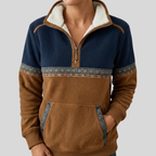 Alvette™ | Sherpa Kraag Half-Zip Pullover
