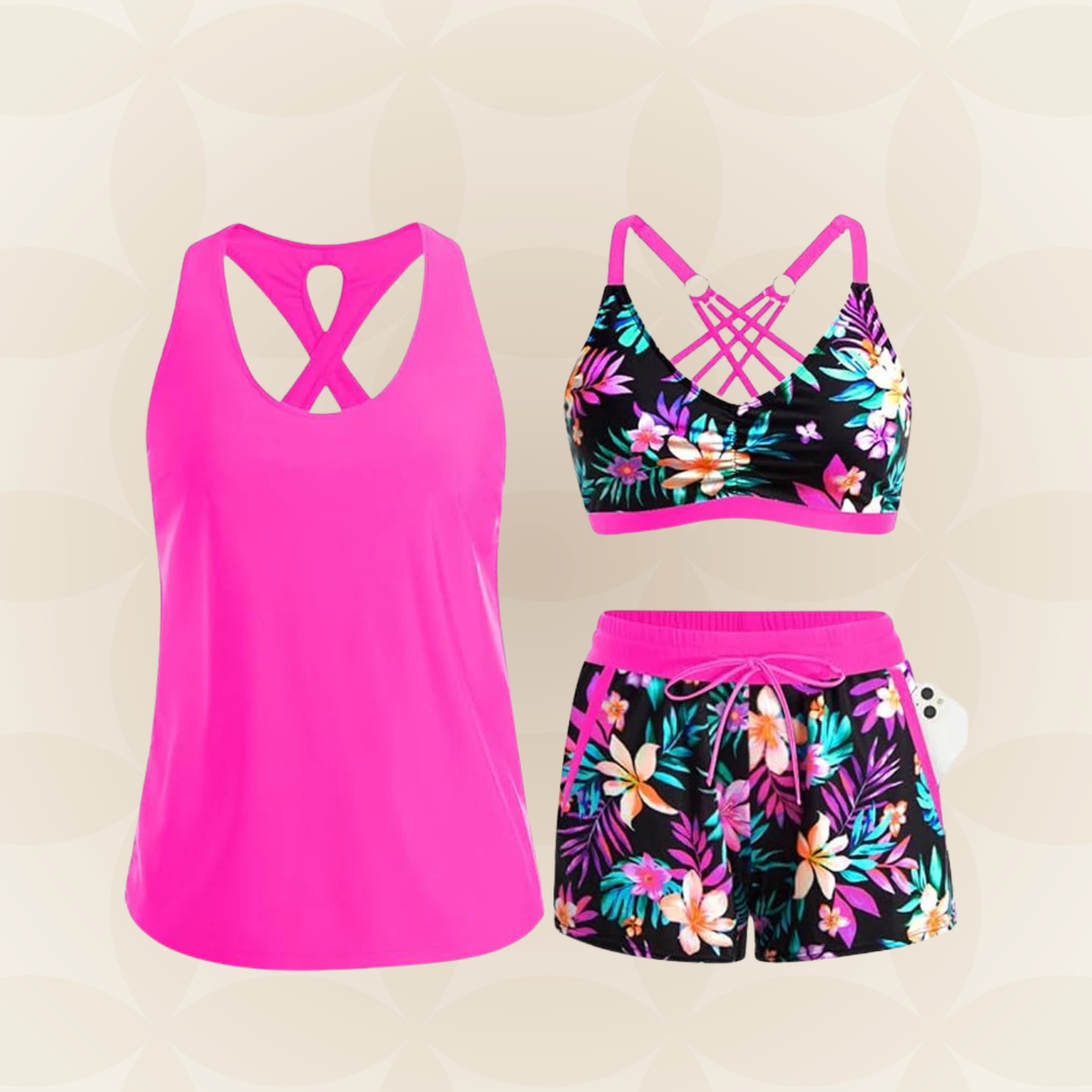 DRIEDELIGE BIKINISETS VOOR DAMES