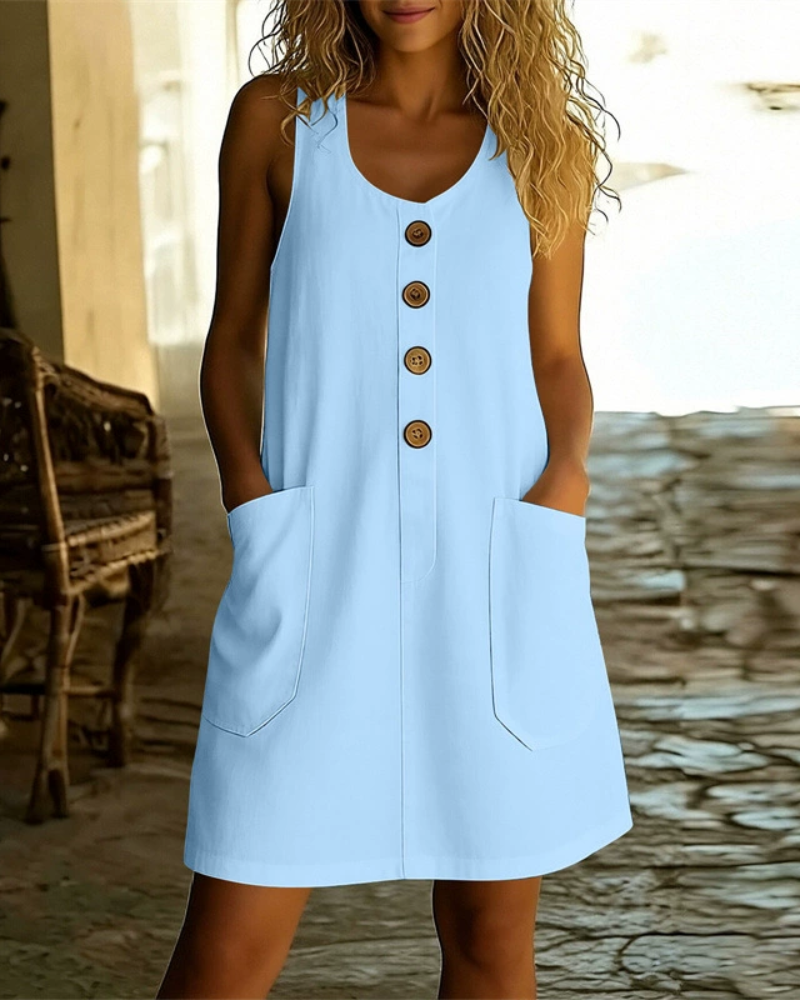 ZOMERJURK MET KNOPEN VOOR DAMES