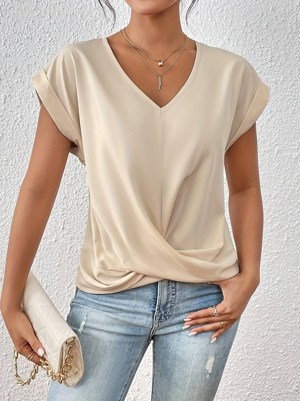 T-shirt met hartje voor dames