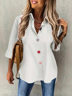 Chique blouse met knoopjes voor dames