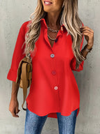 Chique blouse met knoopjes voor dames