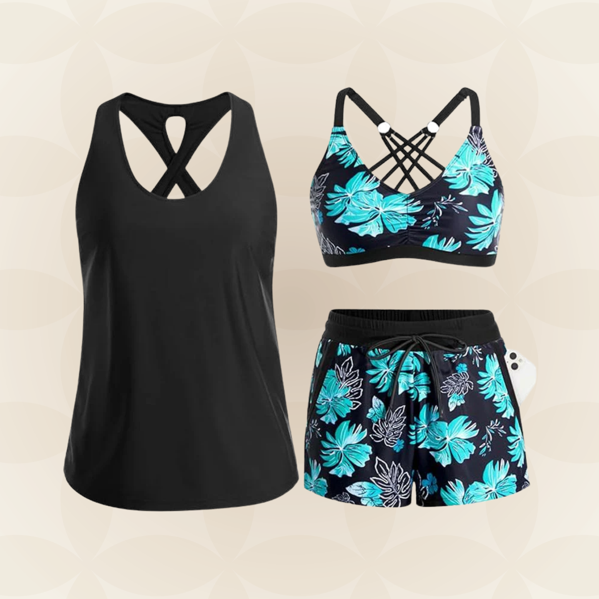 DRIEDELIGE BIKINISETS VOOR DAMES