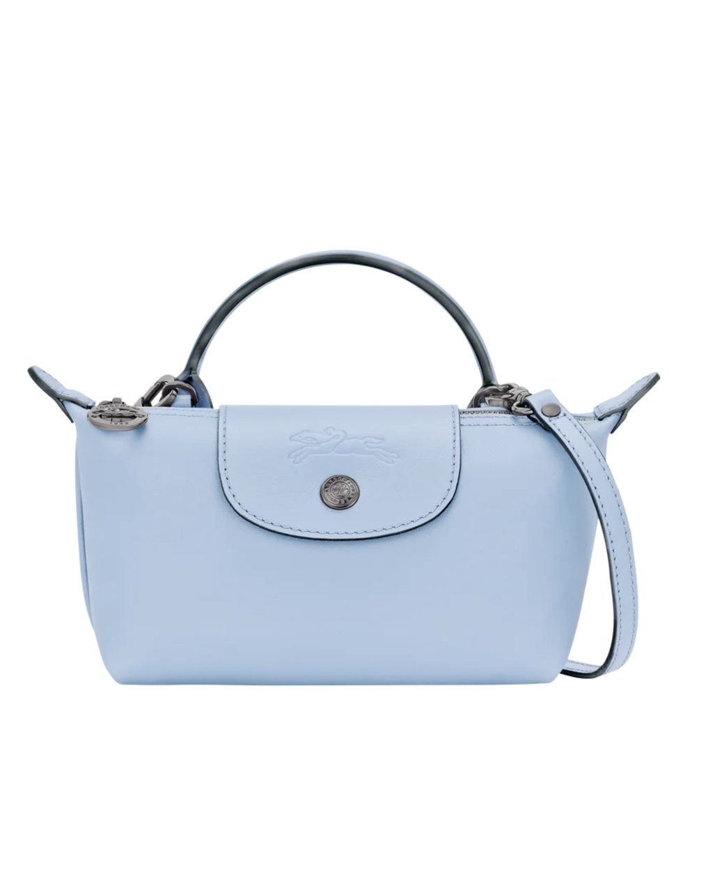 Longchamp Le Pliage Mini Leather Bag – Wave