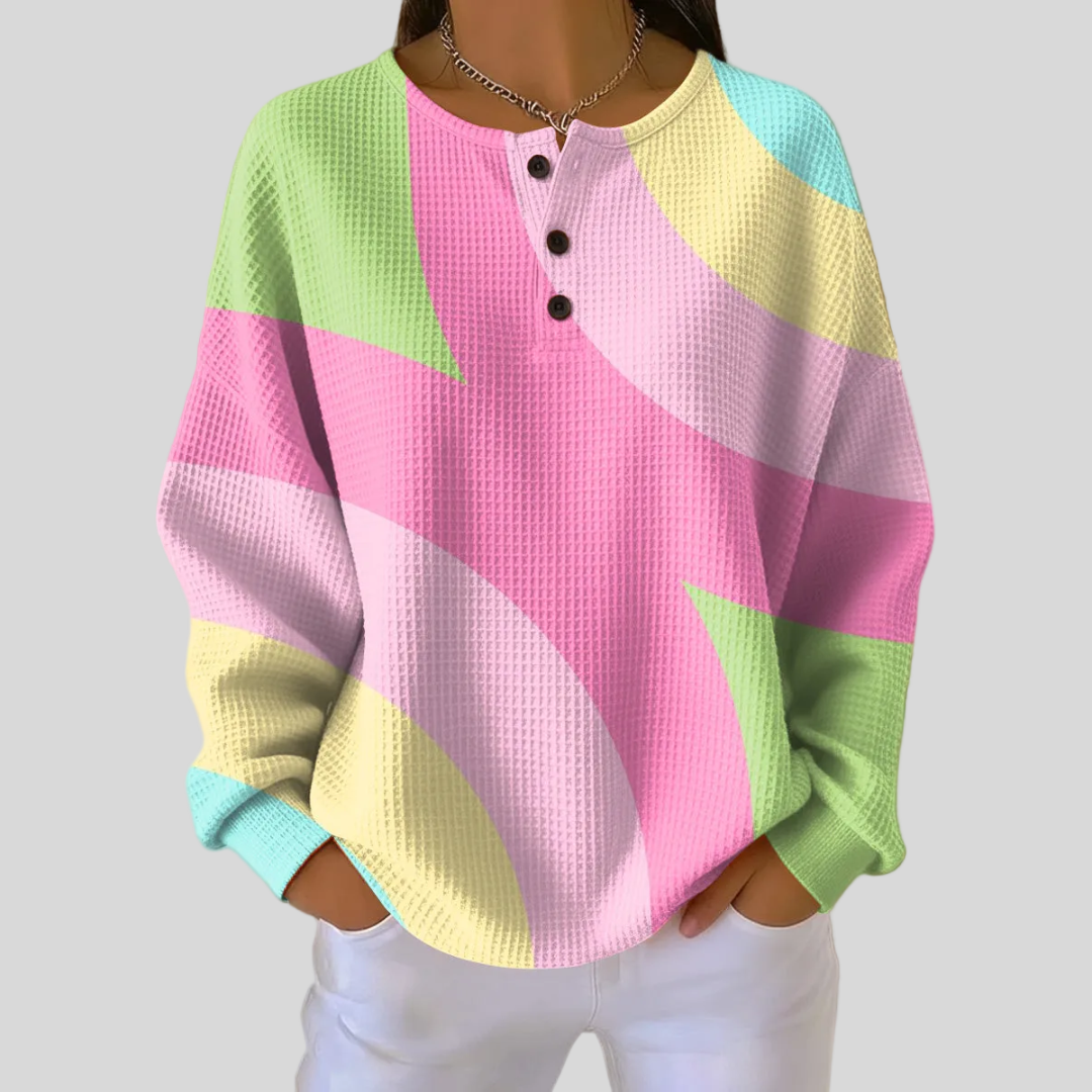 Lorelei™ | Abstract Patroon Sweatshirt