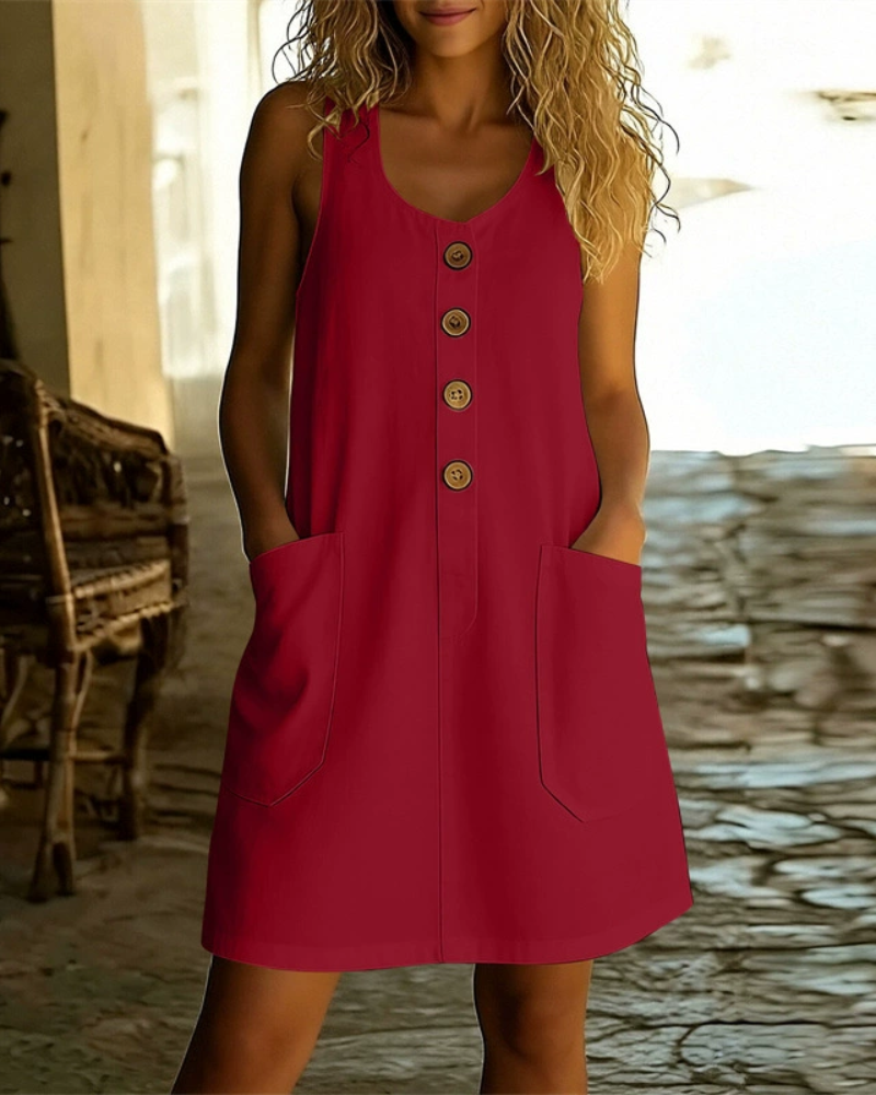 ZOMERJURK MET KNOPEN VOOR DAMES